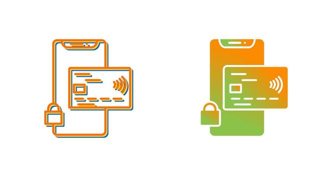 Secure Transactions Vector Icon
