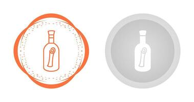 Scroll in Bottle Vector Icon