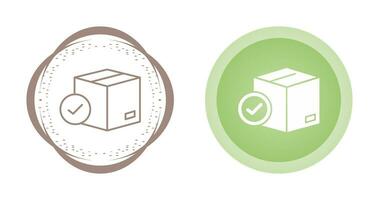 Package Delivered Vector Icon