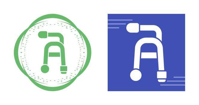 icono de vector de caminante