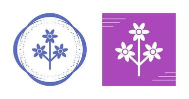 Flower Branch Vector Icon