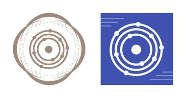 Atomic Structure Vector Icon