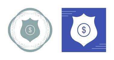 Dollar Badge Vector Icon