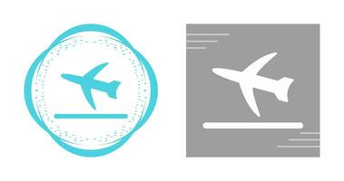 Flight Takeoff Vector Icon