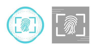 Fingerprint Vector Icon