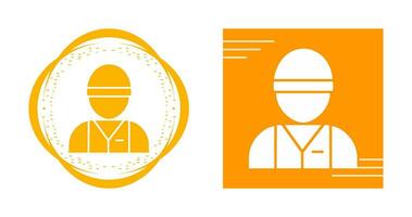 Industry Worker Vector Icon