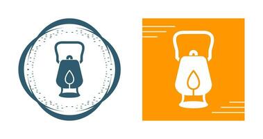 Oil Lamp Vector Icon