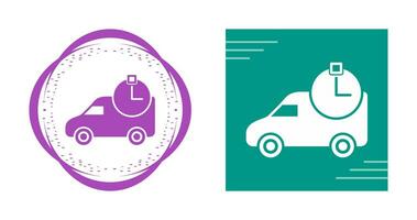 Time Based Delivery Vector Icon