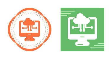 Cloud Computing Vector Icon