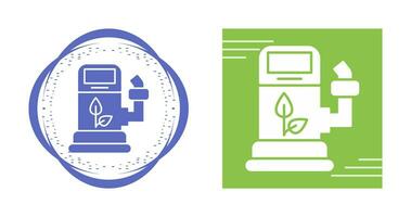 icono de vector de combustible ecológico