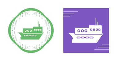 Delivery Ship Vector Icon