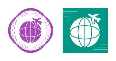 International Flights Vector Icon