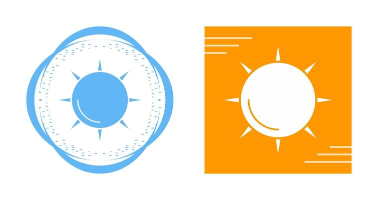 Sun Vector Icon