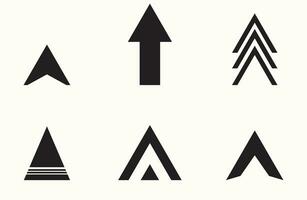 arrow icon collection vector