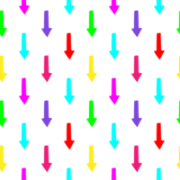 bright neon pattern with arrows png