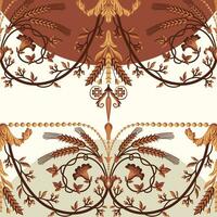 A beautifully patterned wall, adding a touch of elegance to any space vector