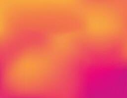 Gradient soft red yellow and pink color background design template. vector