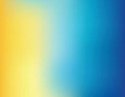 Gradient soft blue and yellow color background design template. vector