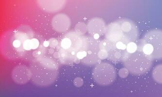 Vector colourful bokeh effect background