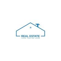 House repair logo. House, Real Estate, Construction, Building Logo. House Vector. Tools icon. Repairs house sign. Home improvement icon. vector