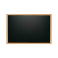 Vector realistic chalk blackboard