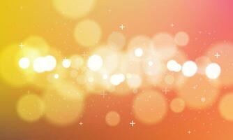 Vector colourful bokeh effect background