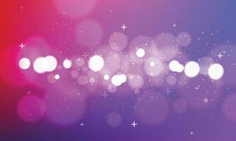 Vector colourful bokeh effect background