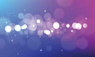 Vector colourful bokeh effect background