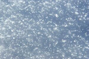 a close up of snow falling from the sky photo