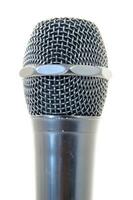 a microphone on a white background photo