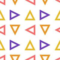 triangle shape seamless pattern2 vector