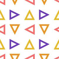 triangle shape seamless pattern2 vector