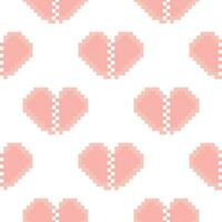 seamless pattern of heart design concepts2 vector