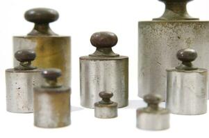 old scale weights photo