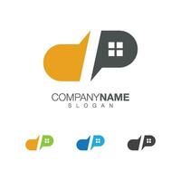 Property and Construction Logo design vector