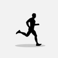 Men running vector png