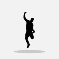 Men jumping vector png