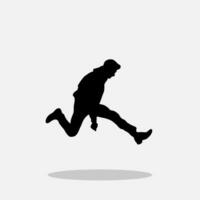 Men jumping vector png