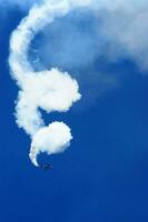 aerial display of the tricolor arrows photo