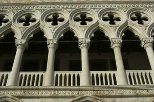 construcción detalles de el ciudad de Venecia foto