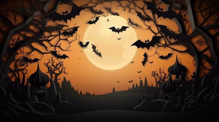 Halloween Moon Background Stock Photos, Images and Backgrounds for Free
