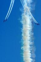 aerial display of the tricolor arrows photo