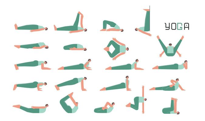 Yoga Stretch Vector Art, Icons, and Graphics for Free Download