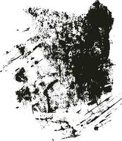 Black and white grunge texture, vector, brush vector