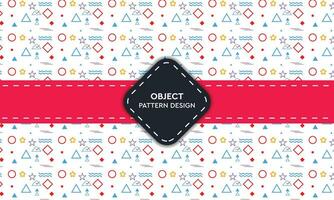vector professional modern pattern design template