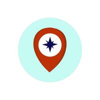 Vector map icon design