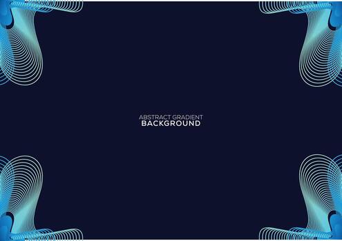 abstract gradient line background template design vector