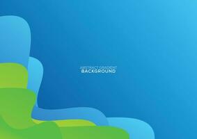 abstract gradient background template design vector