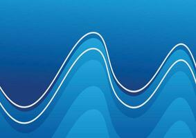 wave background design modern design vector