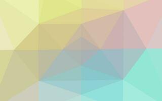 Light Blue, Yellow vector polygon abstract background.